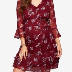 A Pea in the Pod Maternity Floral Dress